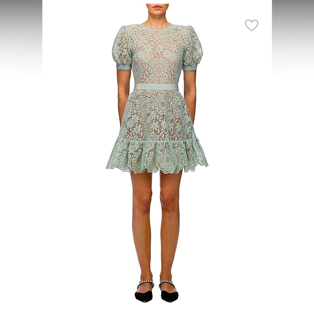 Self Portrait- Lace Mini Dress- size US 6; UK10